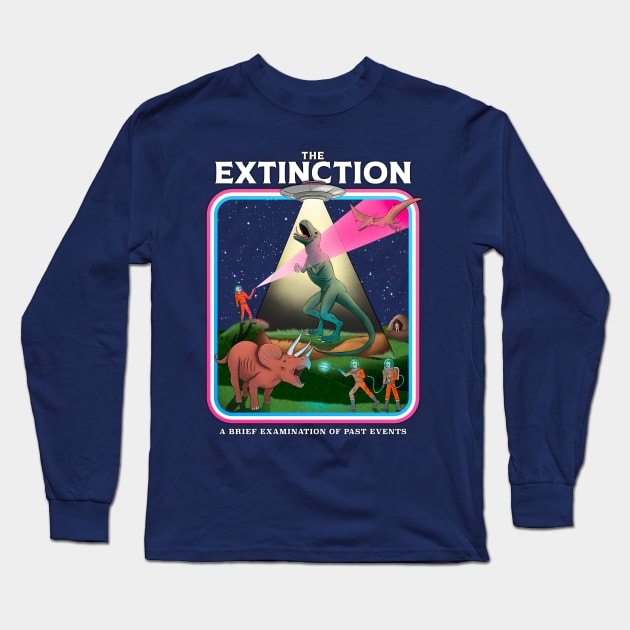 The Extinction: A Brief Examination of Past Events Long Sleeve T-Shirt by Justanos